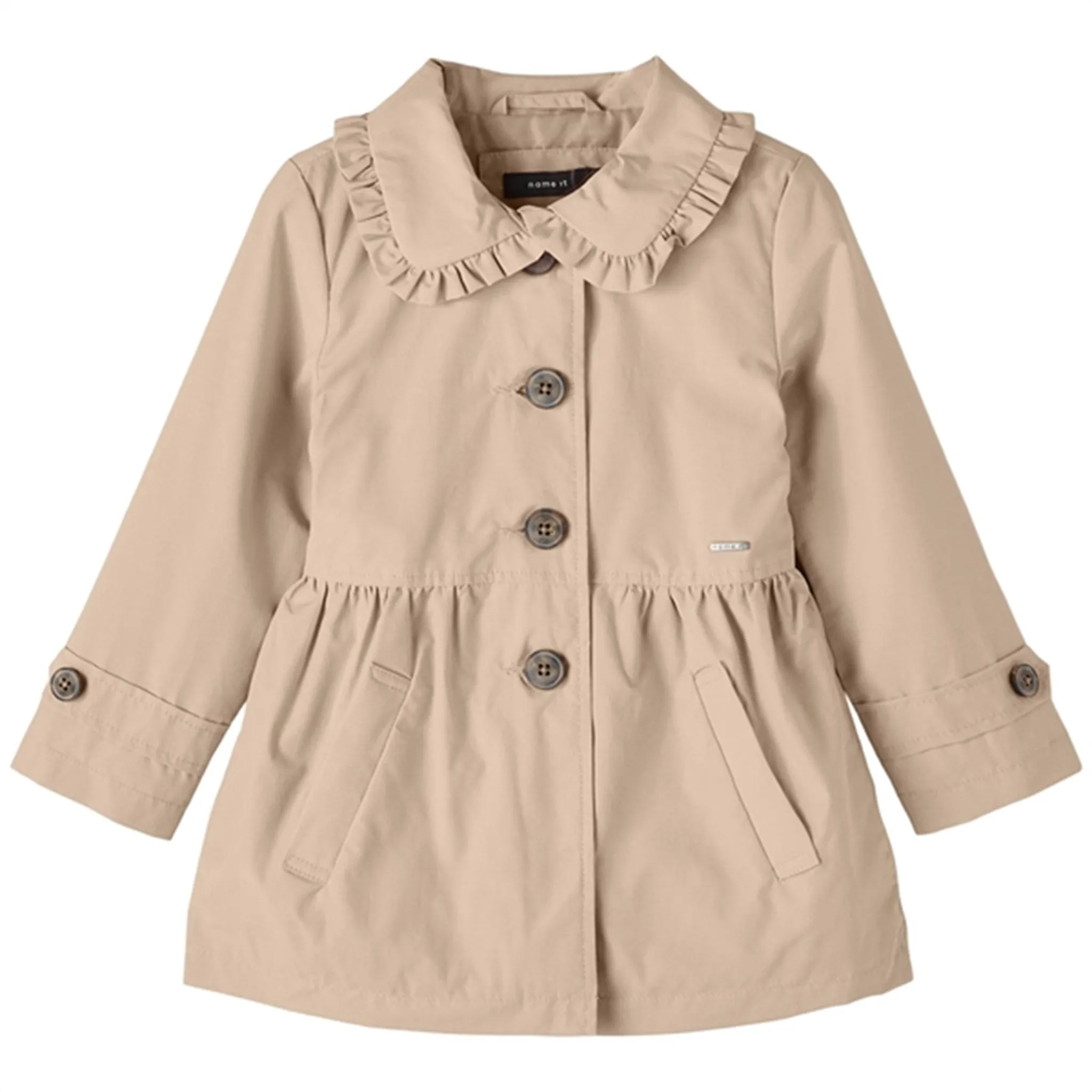 Premium Fit Tolerance Name it White Pepper Madelin Trenchcoat