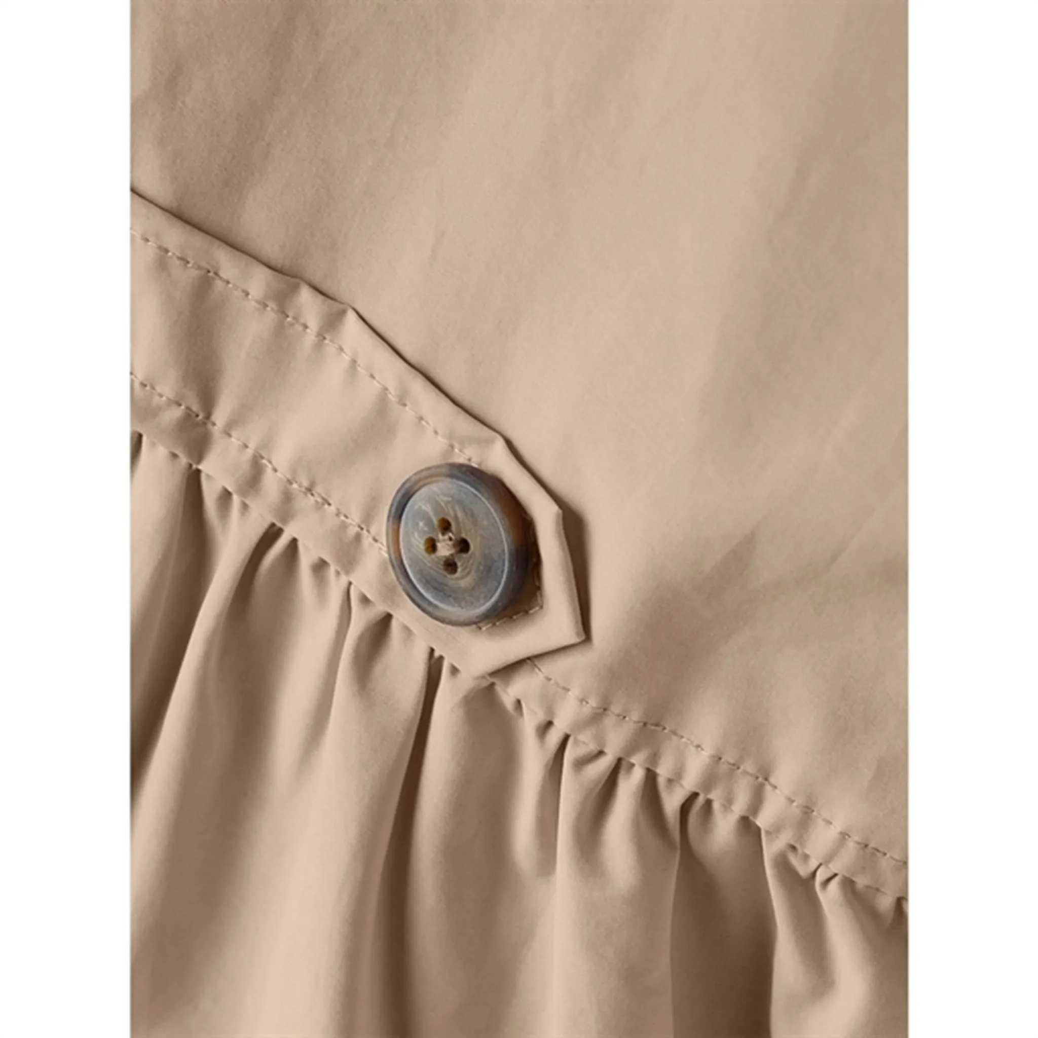 Name it White Pepper Madelin Trenchcoat DualZipper Invoice