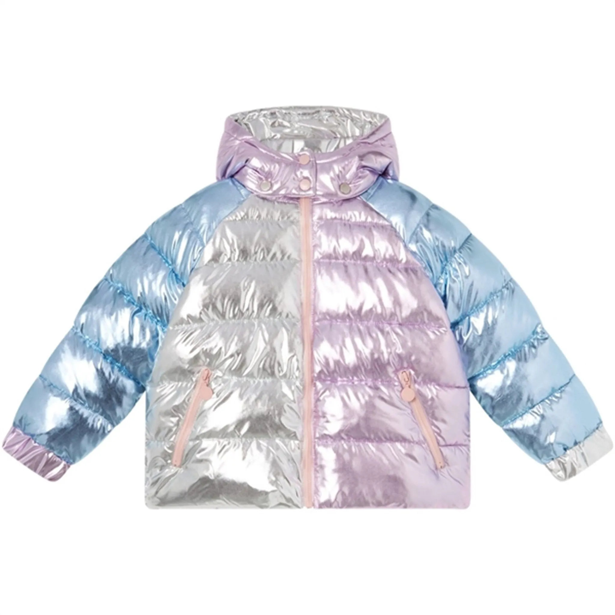 Bust-Enhancing Quilted-Lining Stella McCartney Colourful Down Jacket