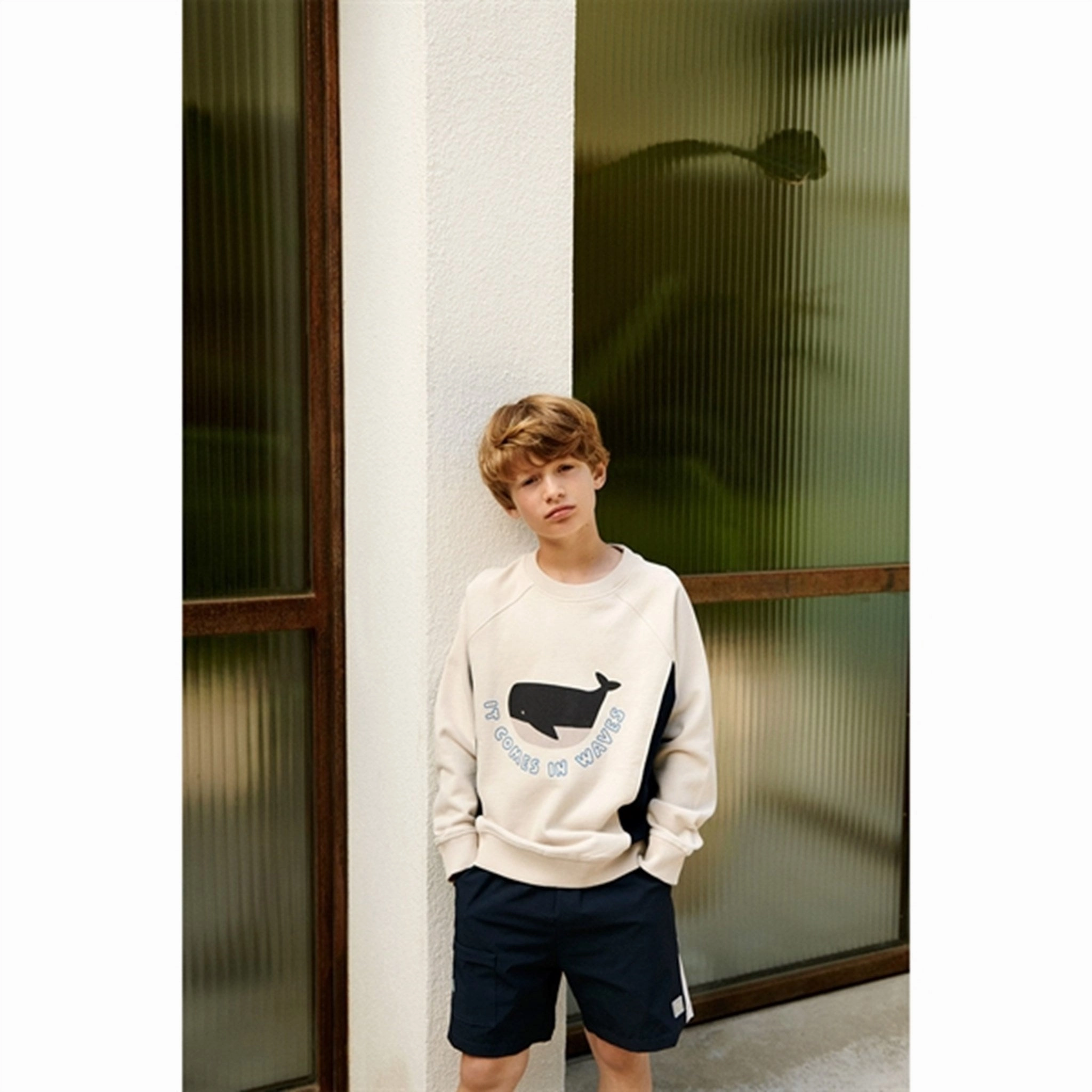 Liewood Classic Navy Mix Mogens Shorts One-of-a-kind Stay Fresh