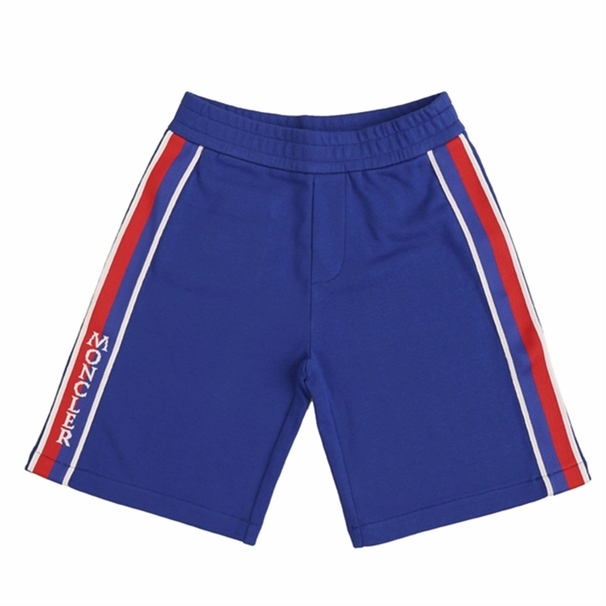 Moncler Sweat Shorts Royal Blue Tapered leg Anti Pilling Technology