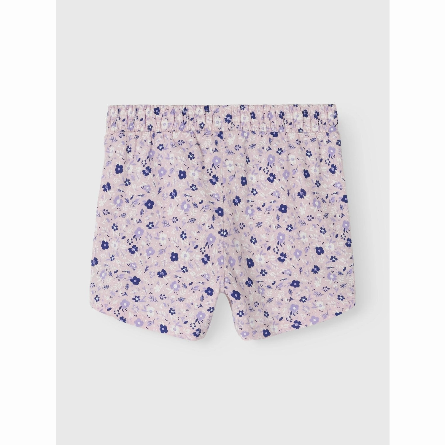 Gusseted Crotch Design Elastic Waistband Design Name It Parfait Pink Small Flowers Vigga Shorts Noos