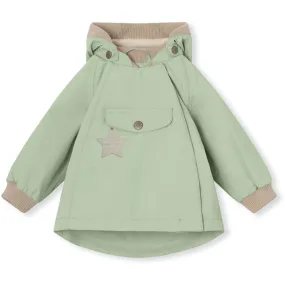 MINI A TURE WAI Spring Jacket w/Fleece Lining Dusty Light Green Cologne