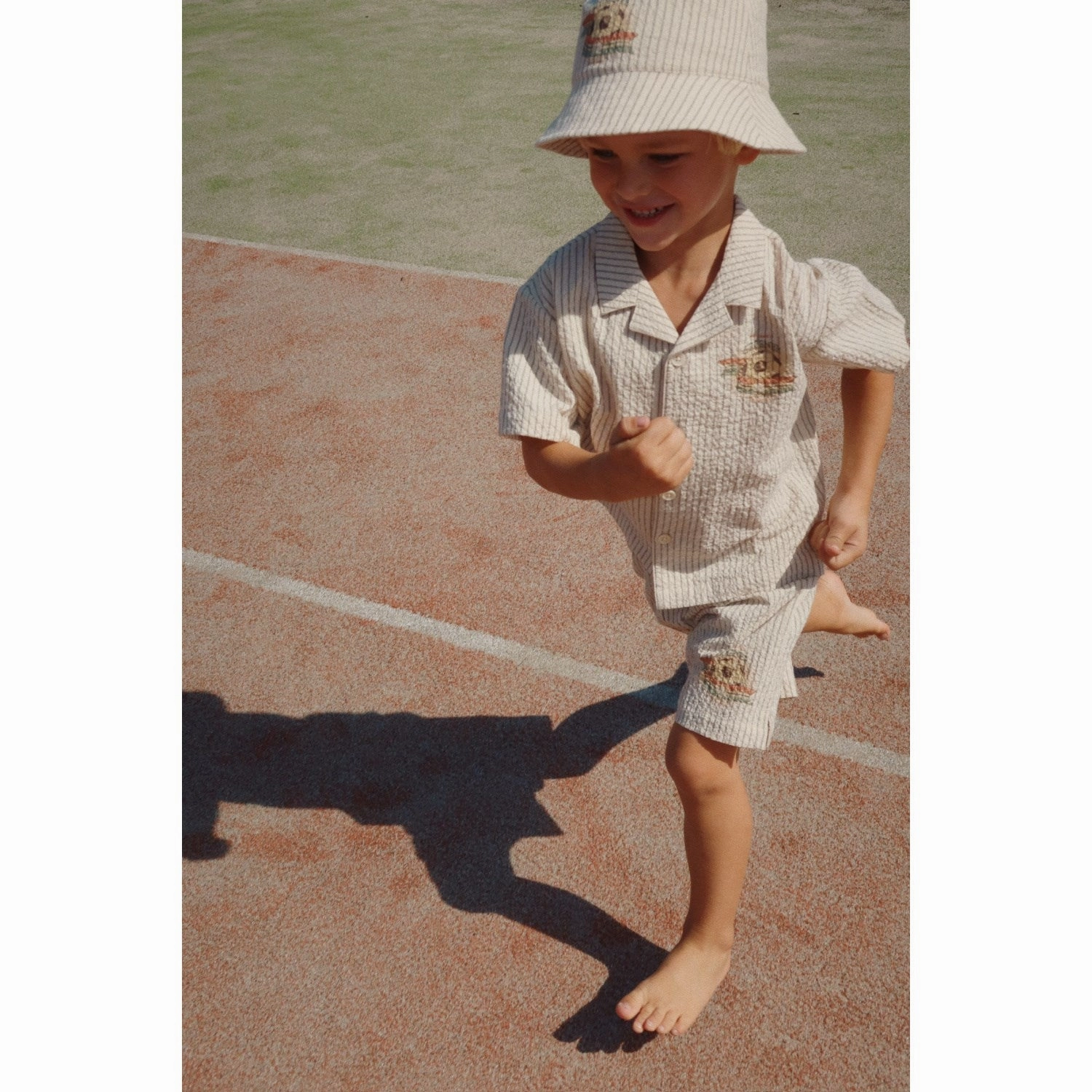 Konges Sl?jd Stripe Bluie Elliot Shorts Gots Fresh Look