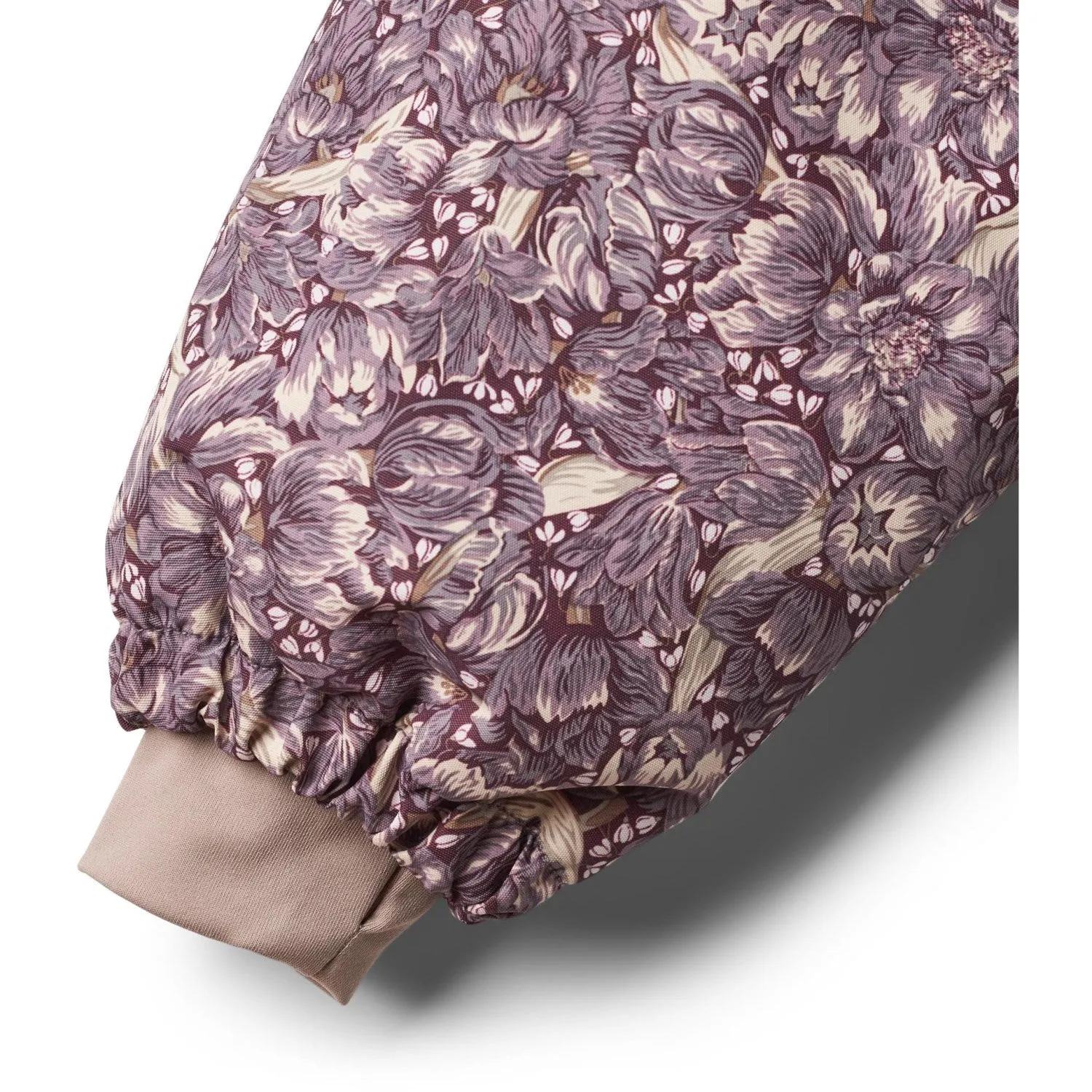 Wheat Purple Tulips Snowsuit Miko Tech Light and breathable top