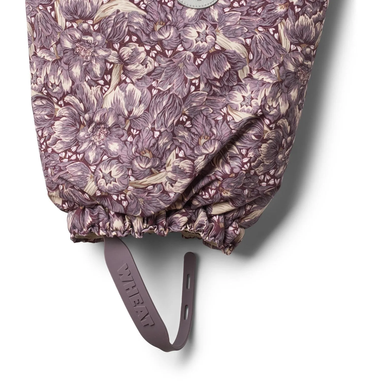 Wheat Purple Tulips Snowsuit Miko Tech Smooth-Finish Dropped-Waist