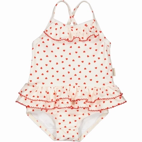 MarMar Swim Print Happy Hearts Swinnie Bathing Suit Outdoor Recreation