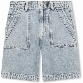 High Rise Waist Warm Mood Zadig & Voltaire Bleach Bermuda Shorts