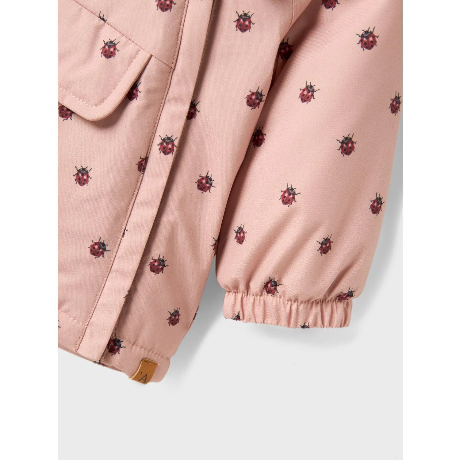 Lil'Atelier Misty Rose Ladybug Nbflasnow05 Jkt Aop Fo Lil Recharge Impact