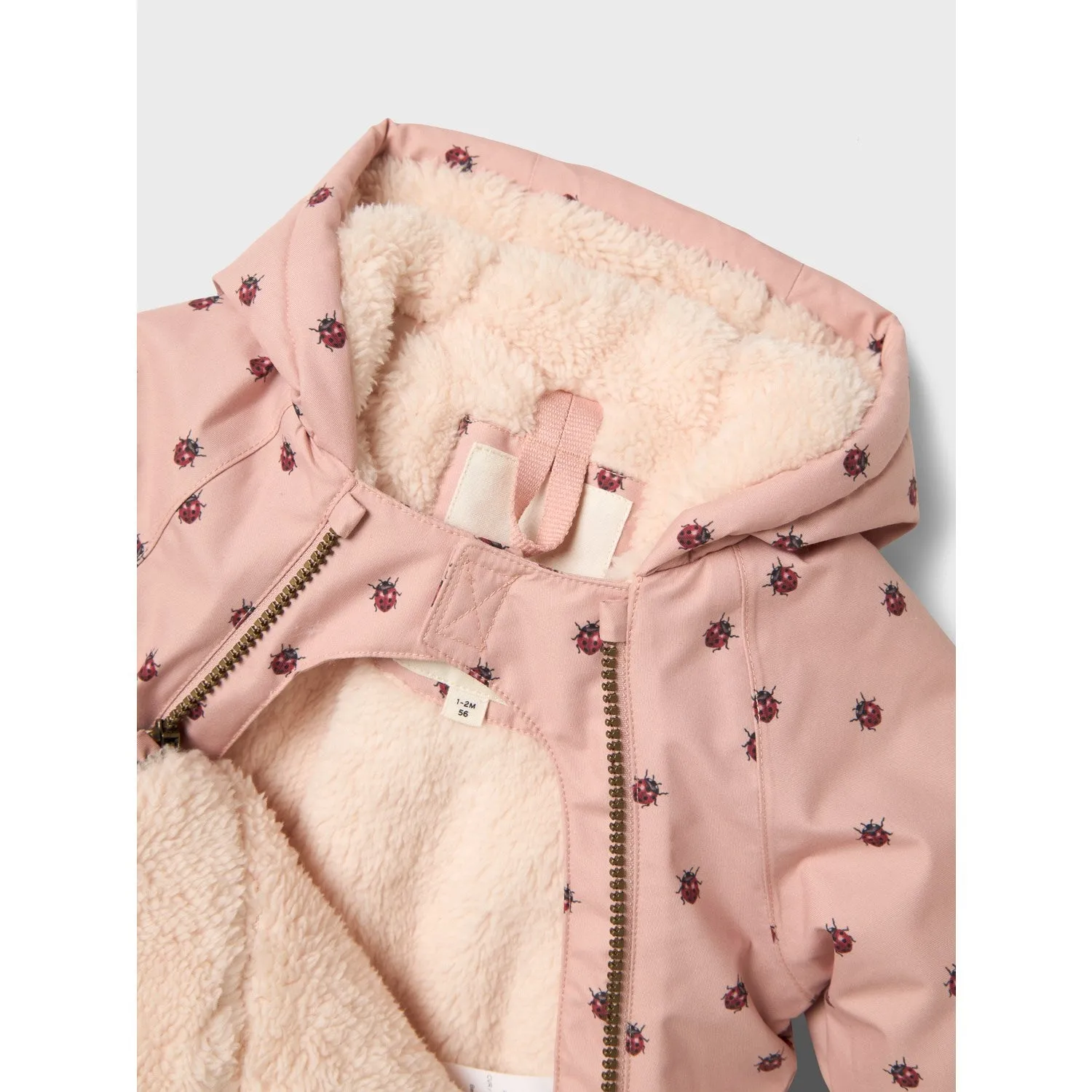 layering option Lil'Atelier Misty Rose Ladybug Nbflasnow05 Jkt Aop Fo Lil