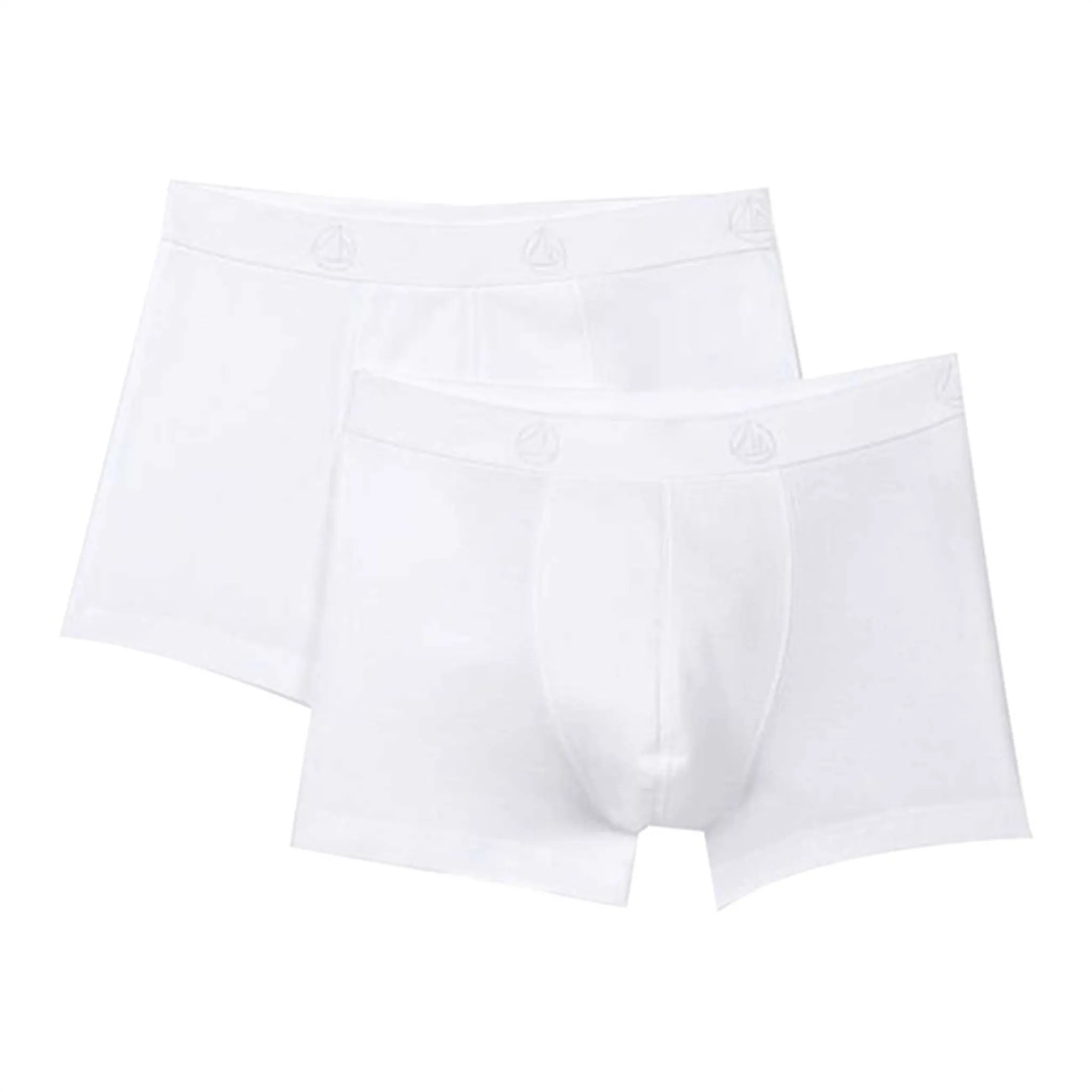 Gentle Feel Motion control Petit Bateau Boxers 2-pack White