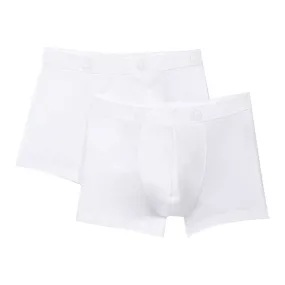 Petit Bateau Boxers 2-pack White Street Chic Long Lasting Fit