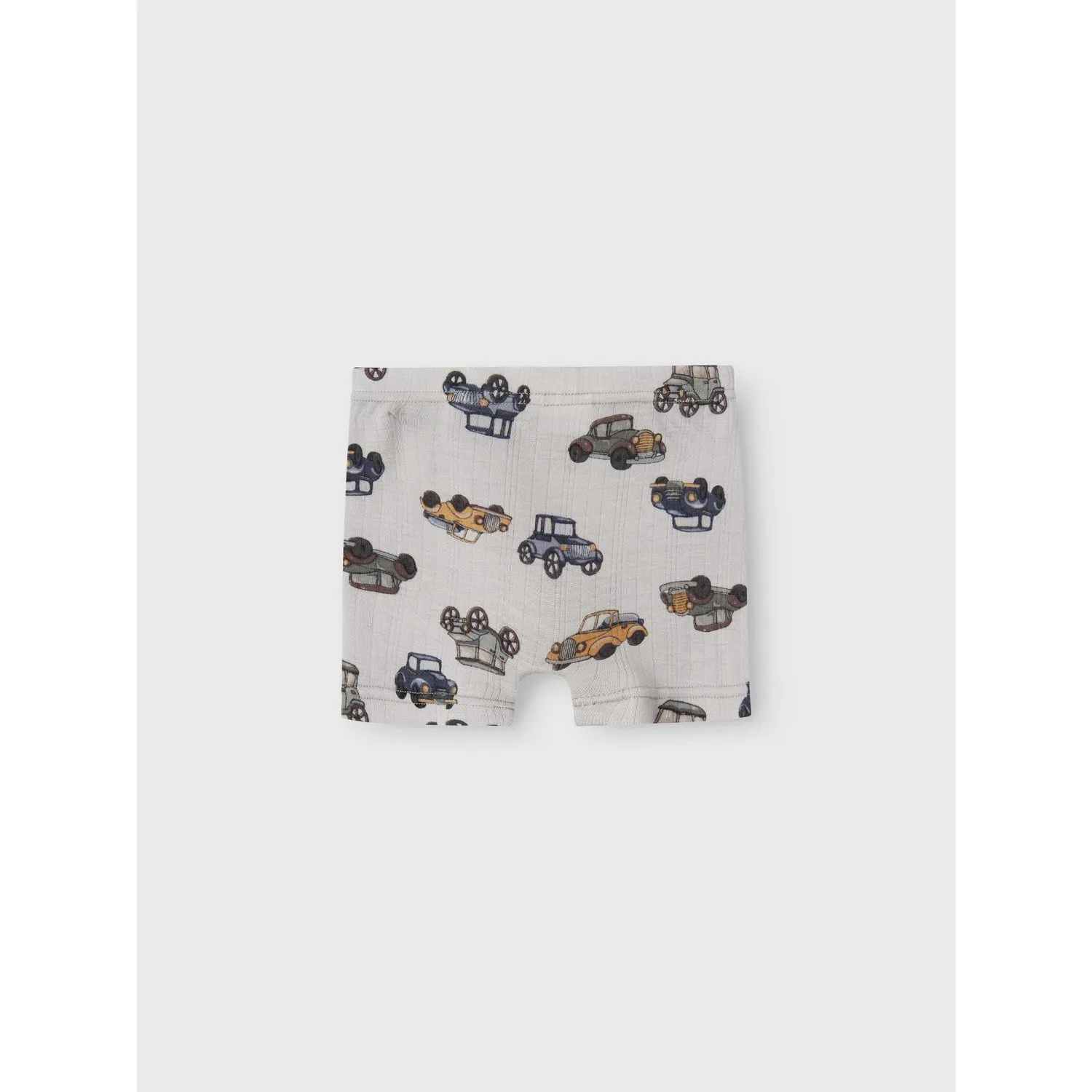 Simple Comforts Name It Gray Dawn Wang Wool Needle Boxer Shorts Noos