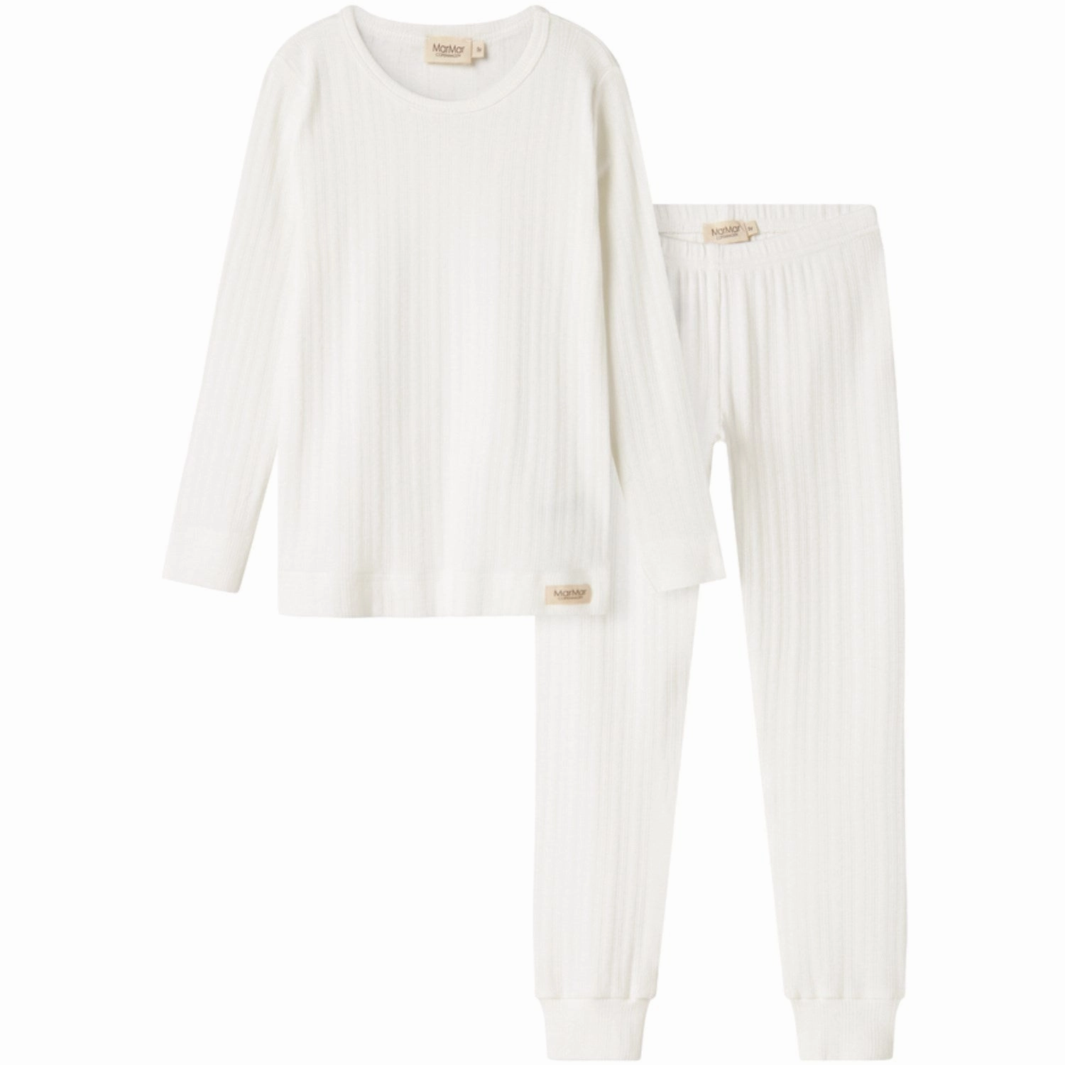 Relax Moment Rest Friendly MarMar Modal Pointelle Gentle White Sleepwear