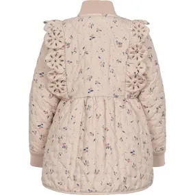 Smocked-Detail MarMar Floral Sprinkle Olisa F Thermo Jacket