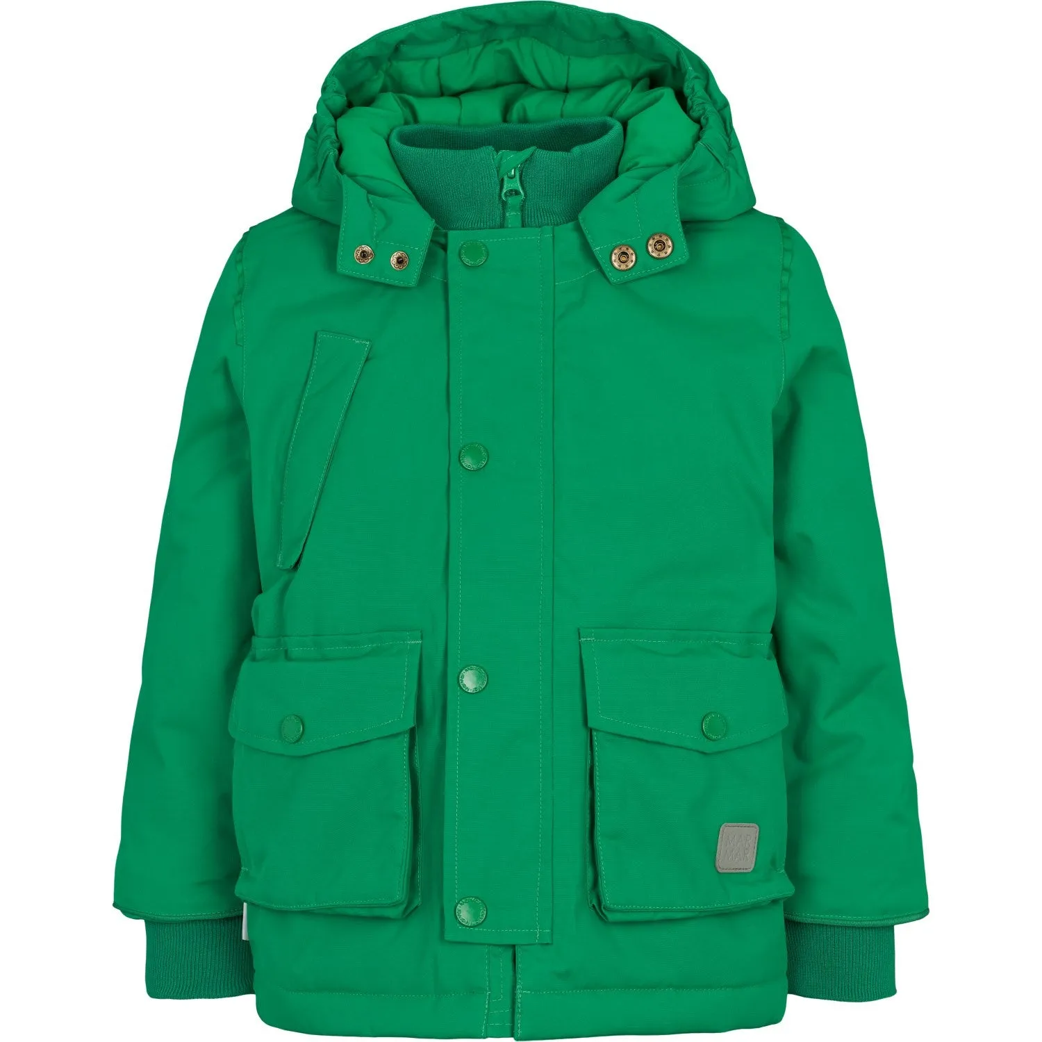 picnic - goers Functional Fit MarMar Technical Outerwear Solid Emerald Omas Jacket