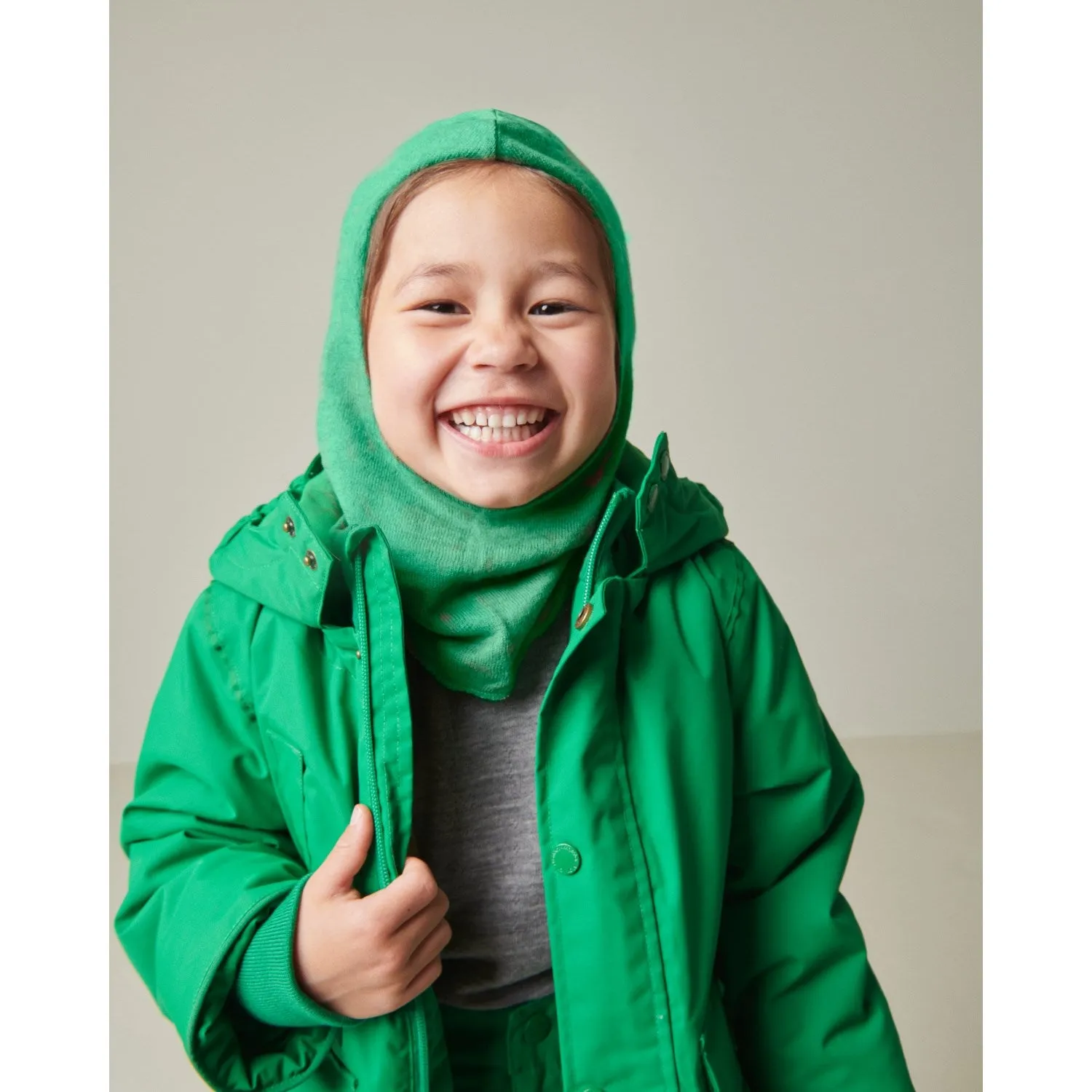 MarMar Technical Outerwear Solid Emerald Omas Jacket Layered Protection vintage